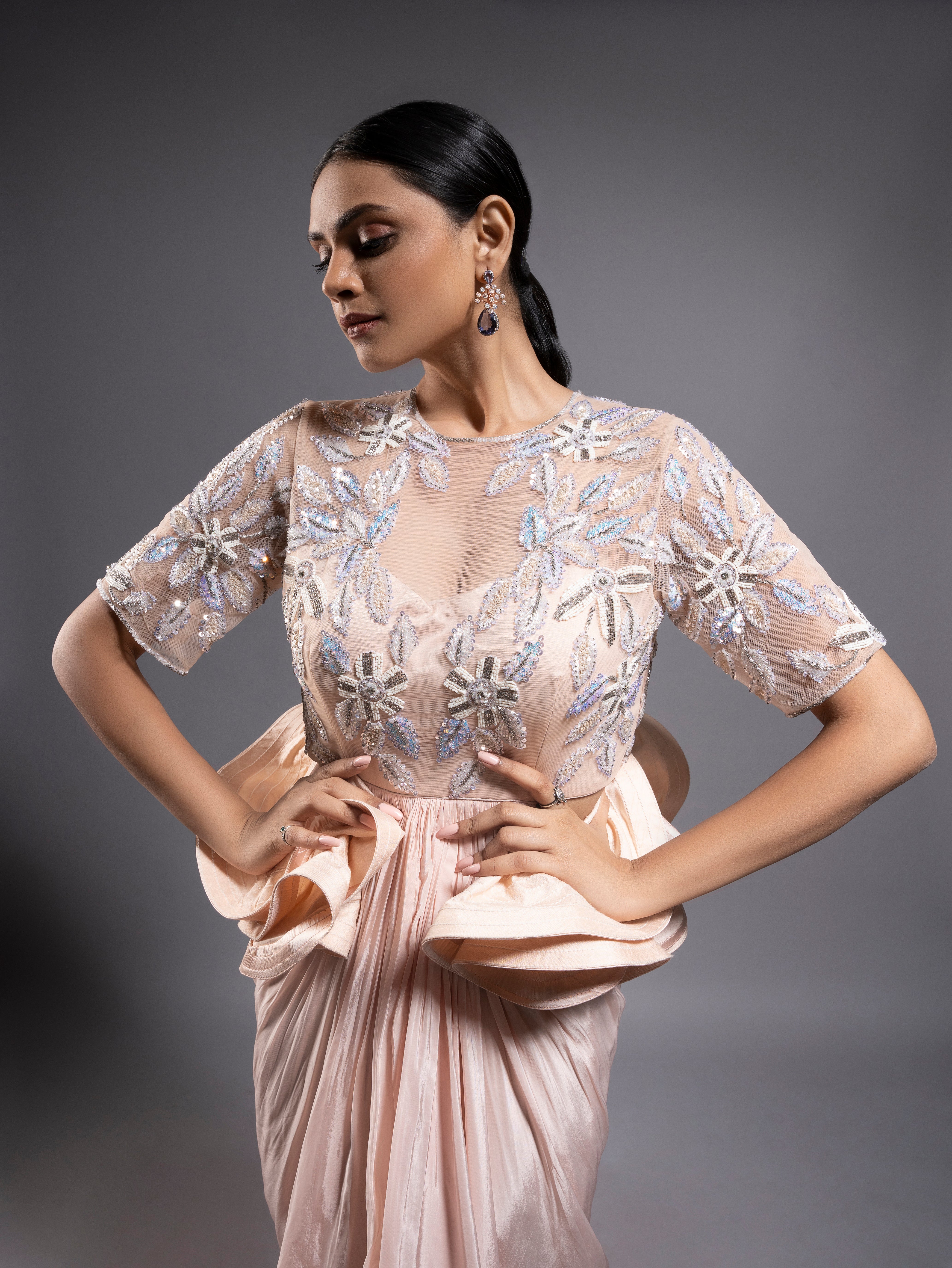 Indo-western Nude Delight