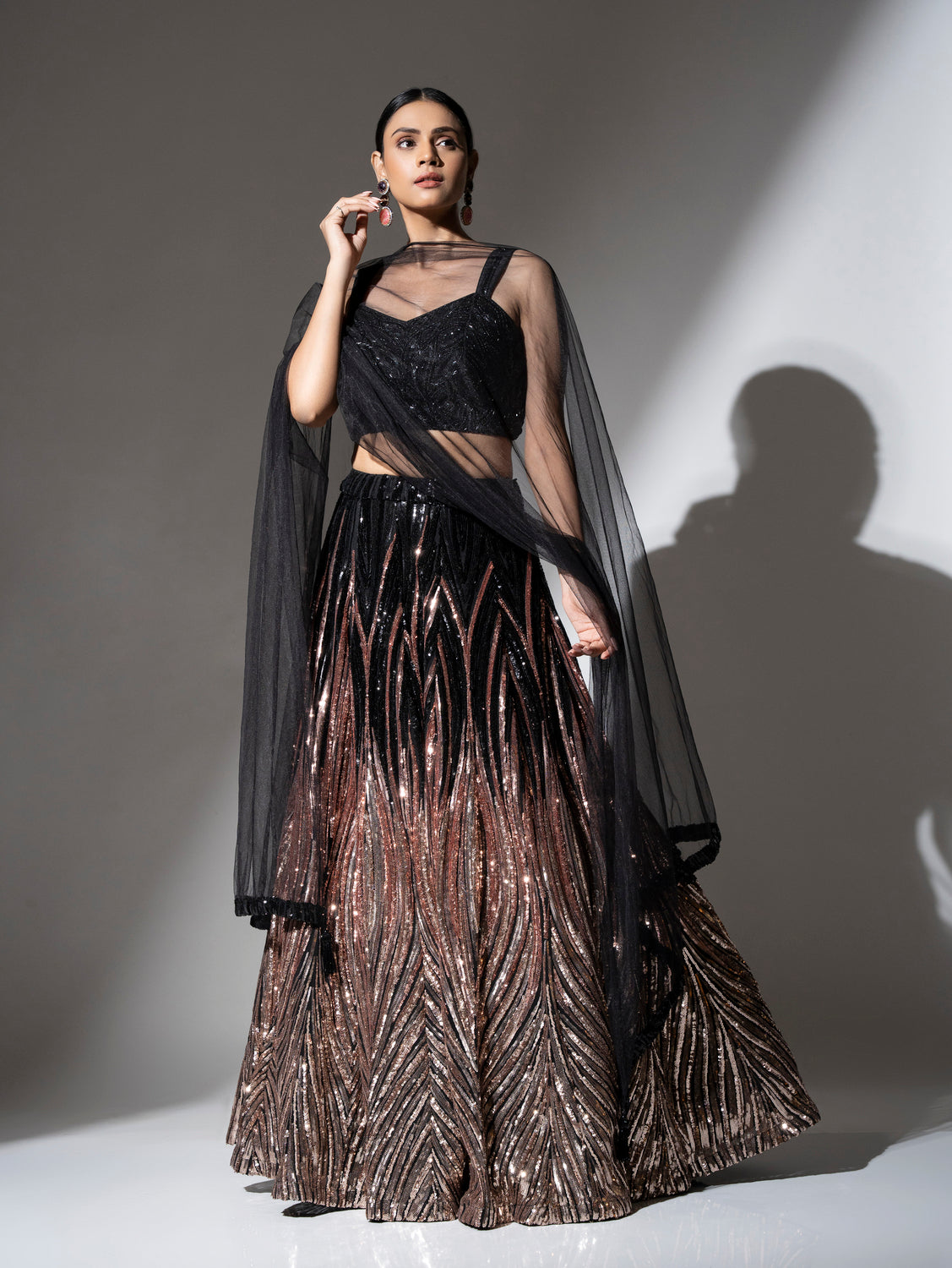 Black Sequin Delight