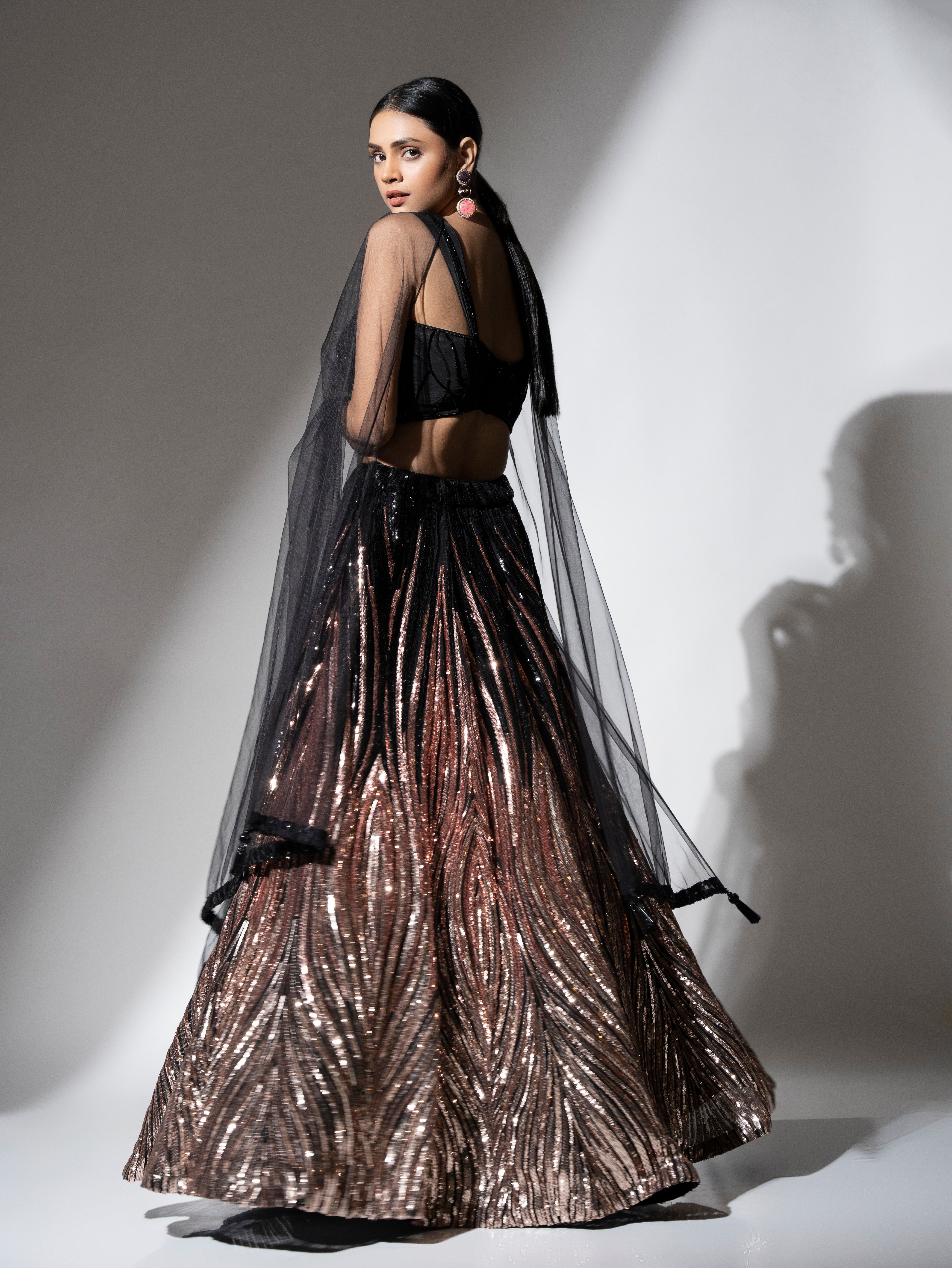 Black Sequin Delight