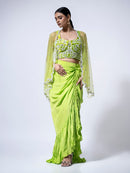 Green Drape Charm