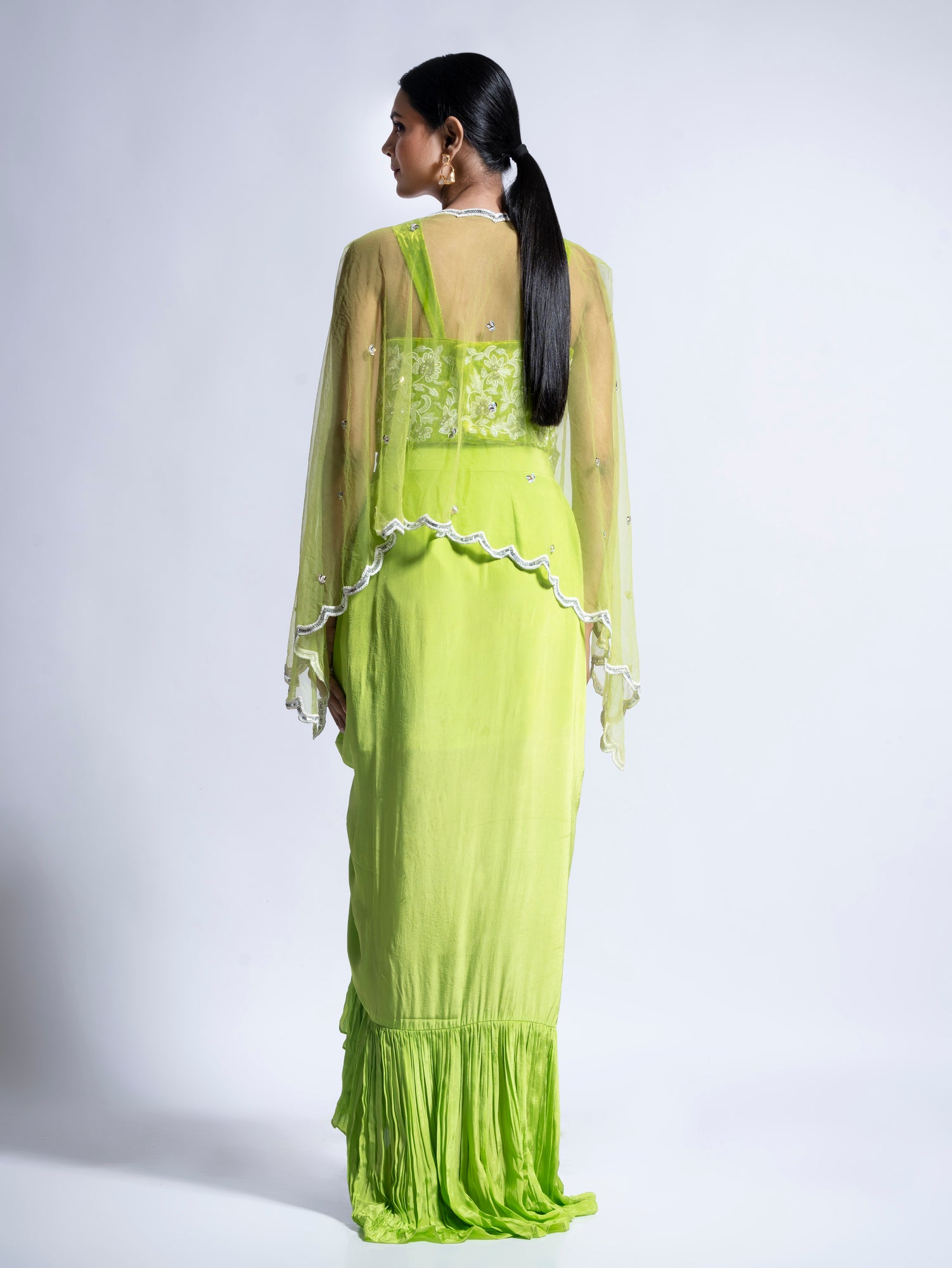 Green Drape Charm