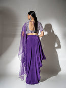 Regal Purple Drape