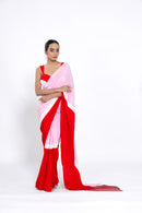 Berry Blush Pre-Draped Saree