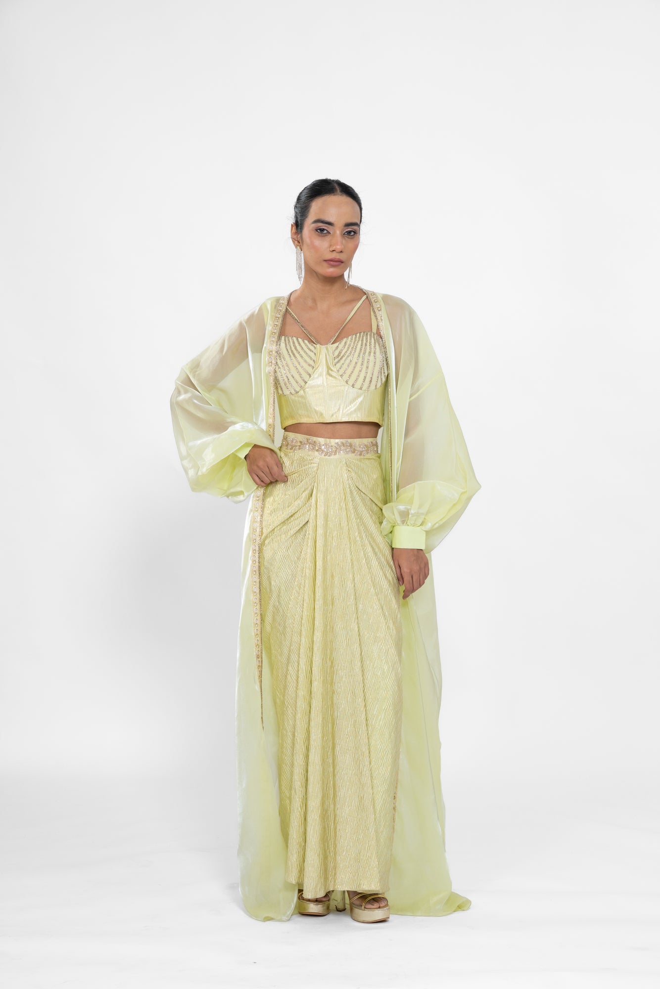 Lemon Luxe Drape Set