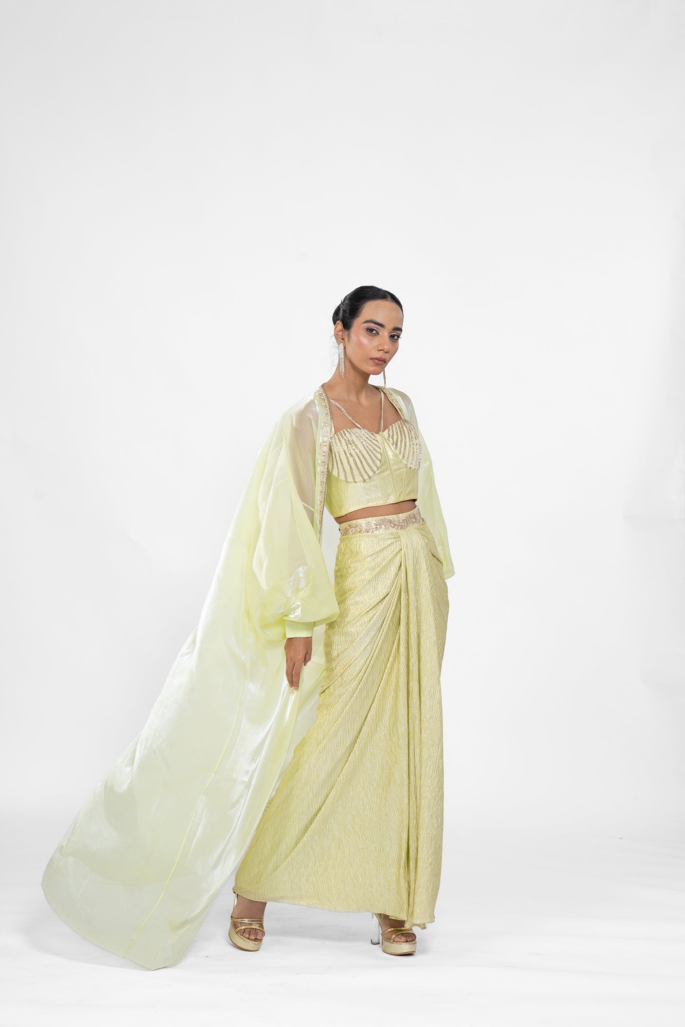 Lemon Luxe Drape Set