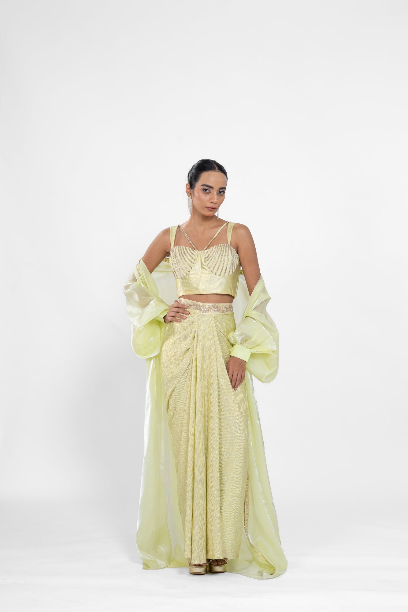Lemon Luxe Drape Set