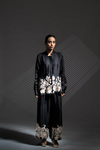 Black Thread Work Co-ord Set