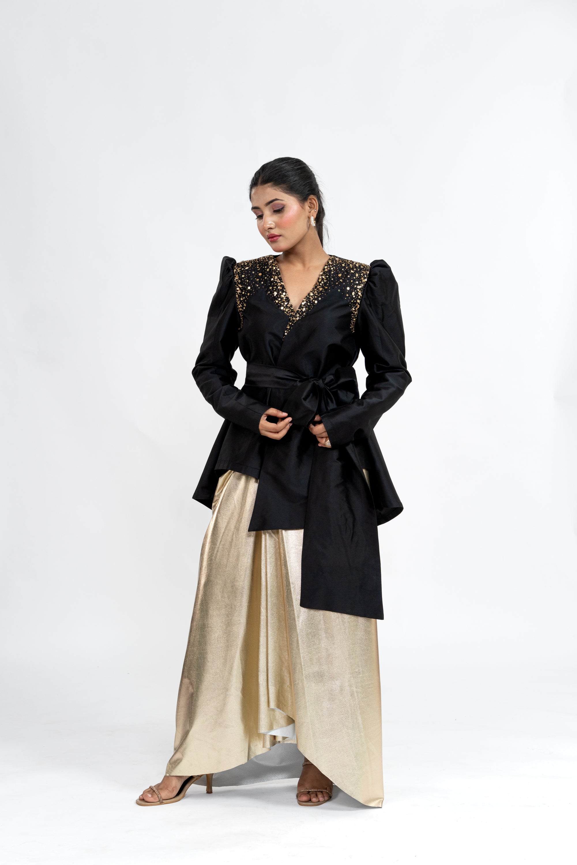 Golden Bloom Coat