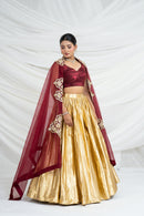 Ruby Rouge Royal Lehenga Set