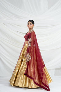 Ruby Rouge Royal Lehenga Set