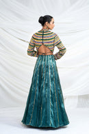 Emerald Empire Lehenga Set