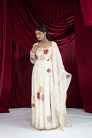 Shahi Safed Anarkali