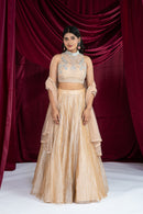 Rose Gold Lehenga