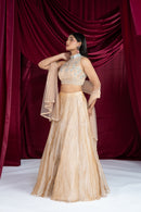 Rose Gold Lehenga