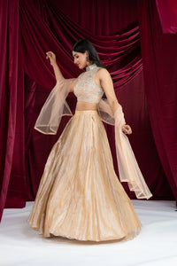 Rose Gold Lehenga