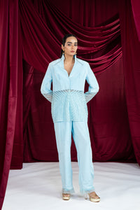 Frosted Blue Coat Set