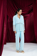 Frosted Blue Coat Set