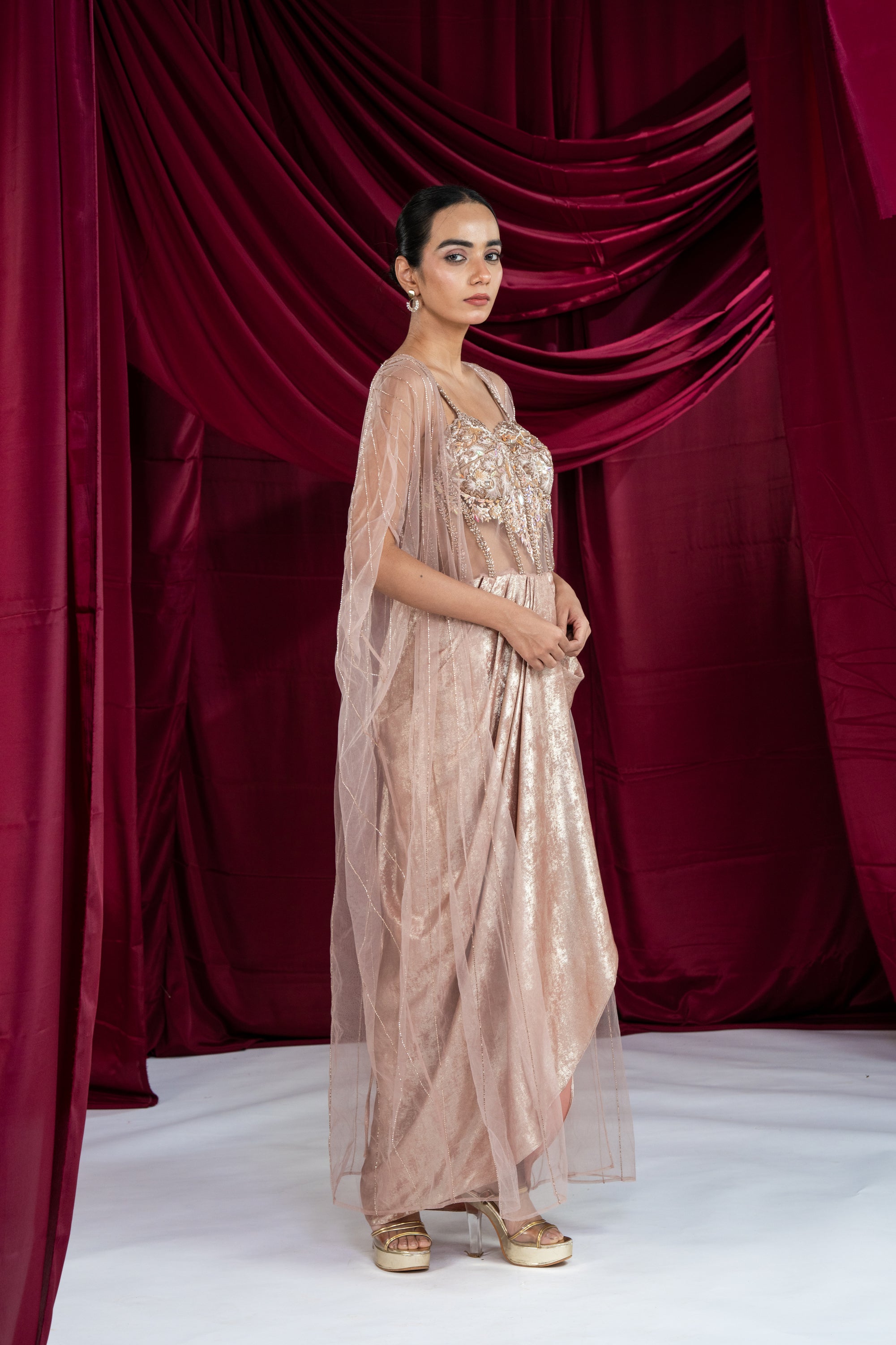 Rose Aura Drape Set