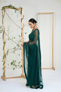 Emerald Mist Saree