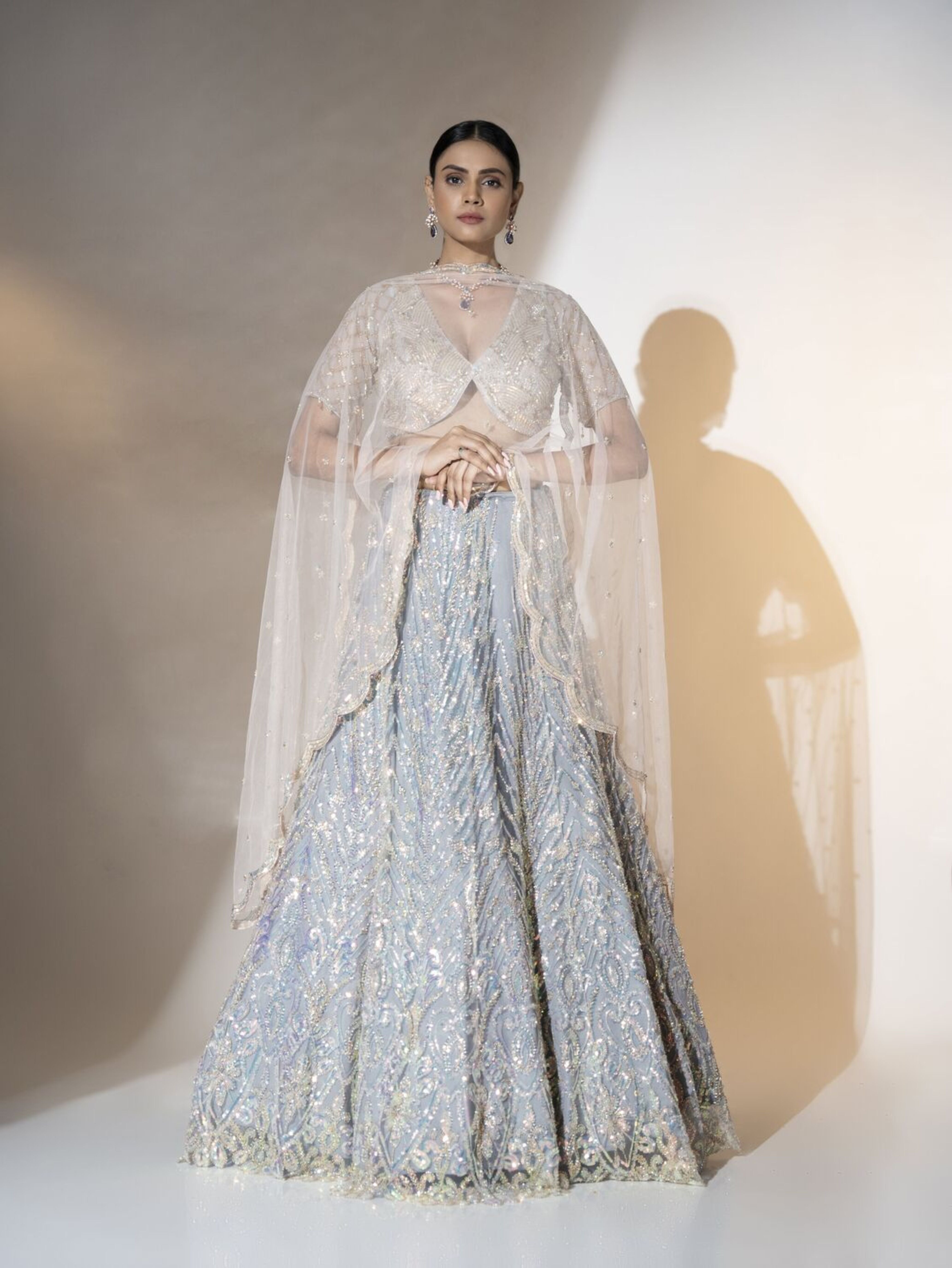 Charcoal Charm Lehenga Set