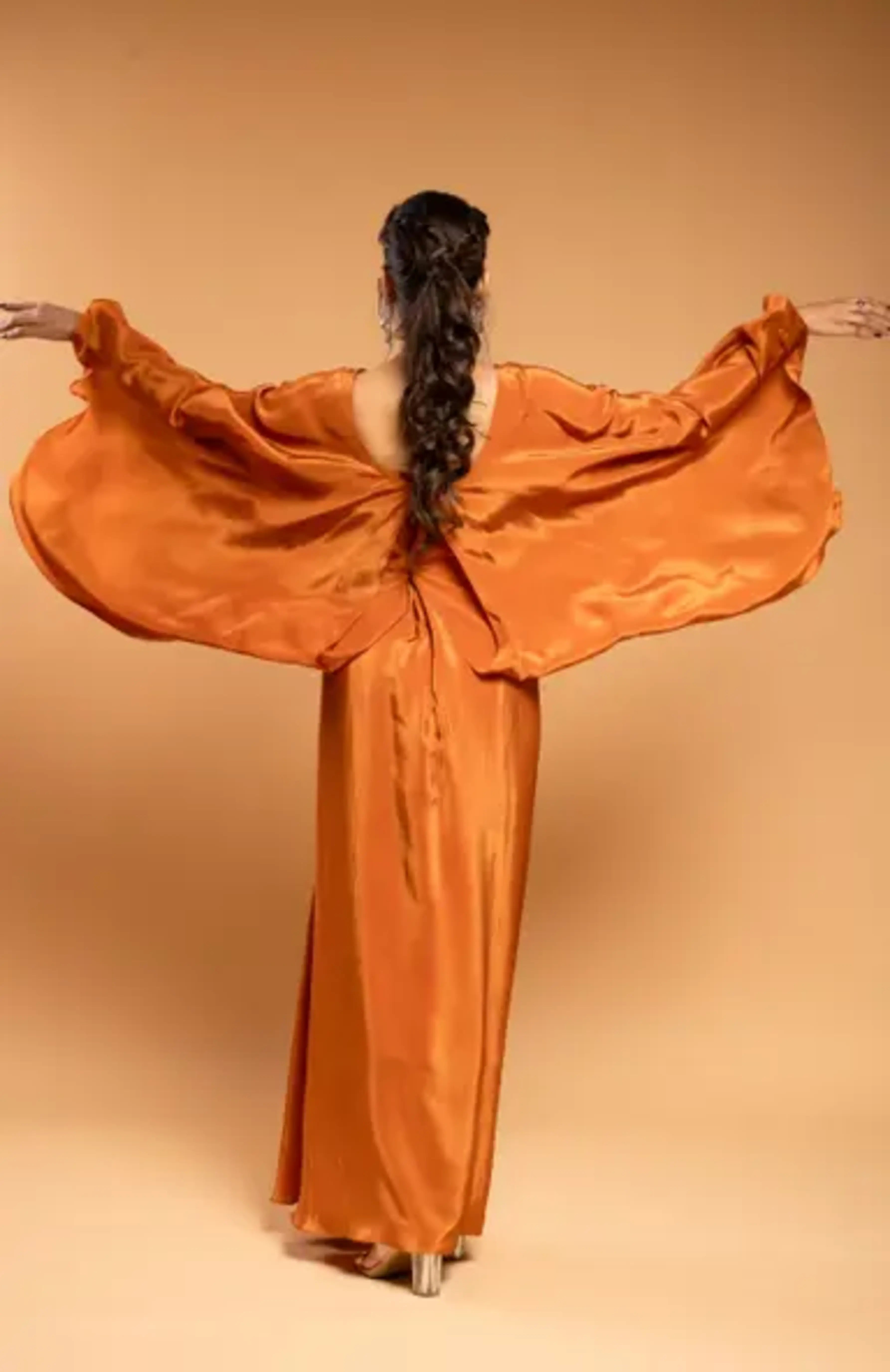 Ochre Drape Set