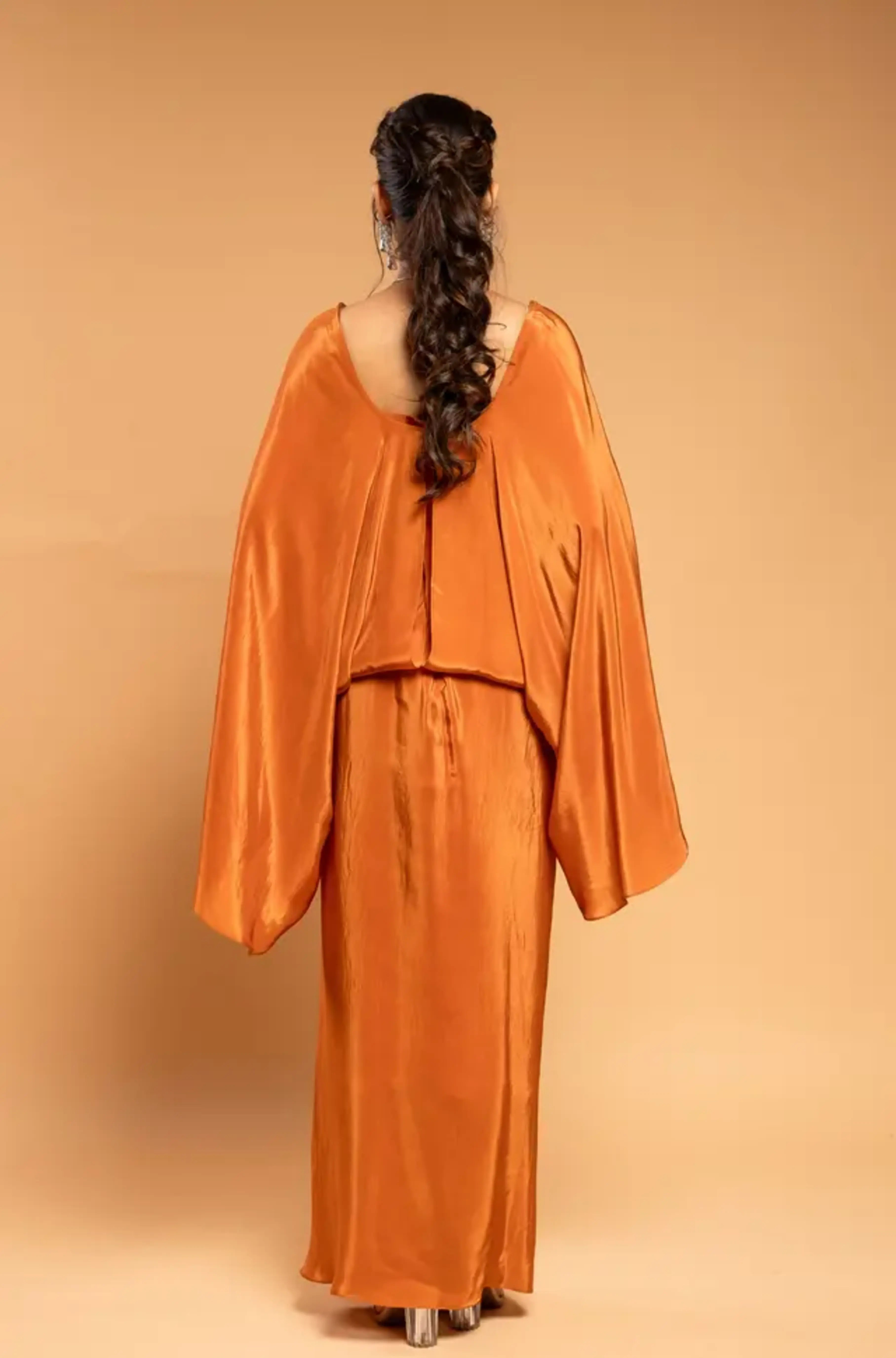 Ochre Drape Set