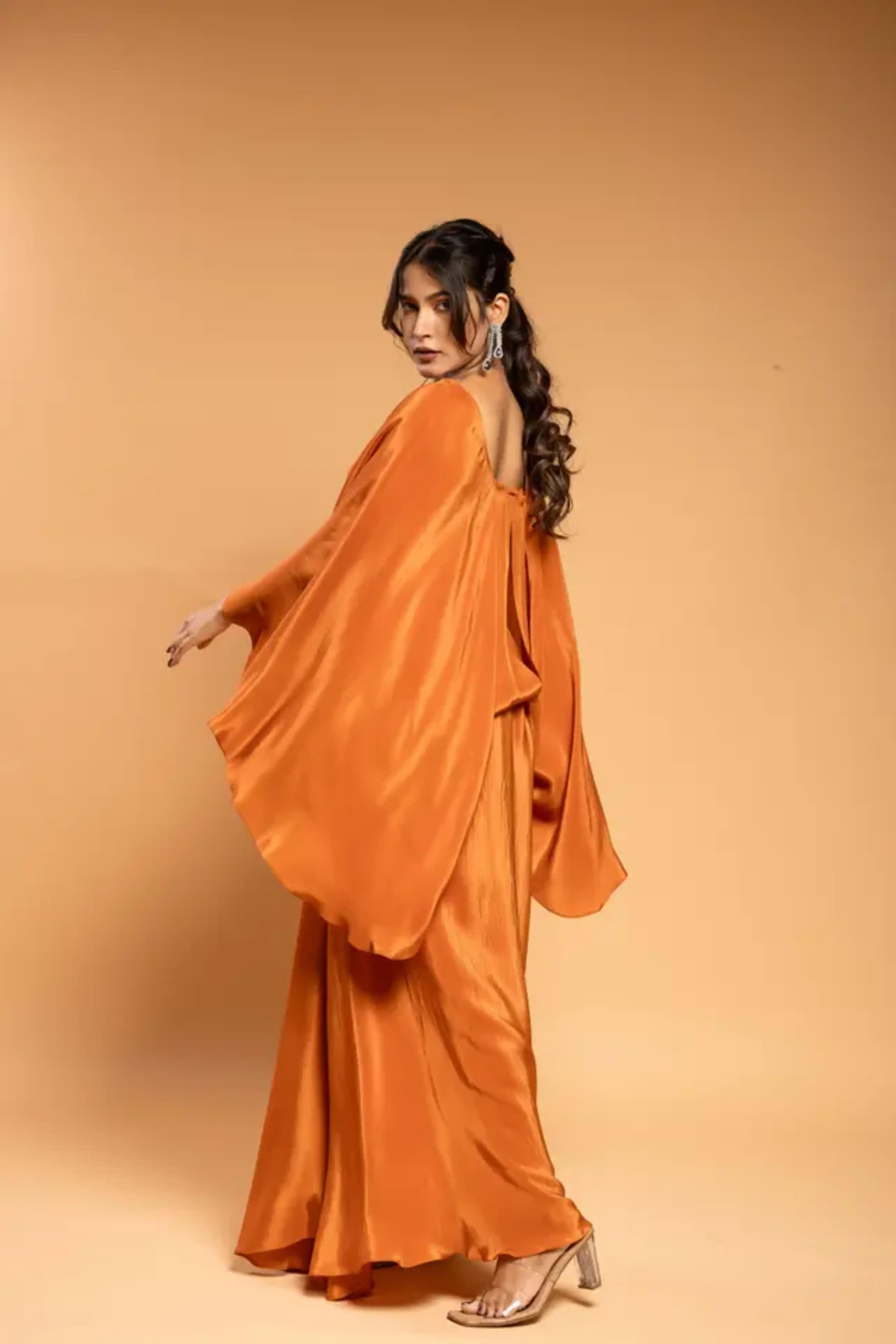 Ochre Drape Set