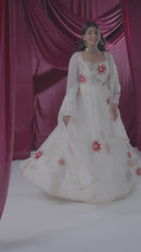 Shahi Safed Anarkali